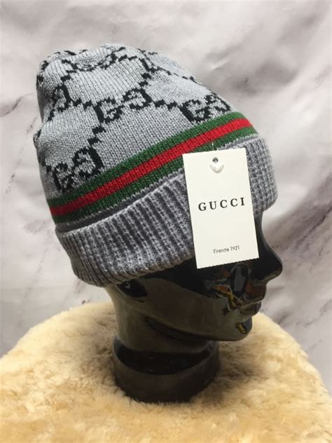 authentic gucci hats|vintage Gucci beanie.